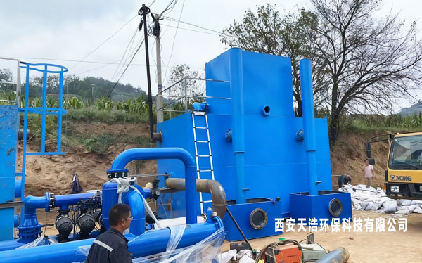 甘肅長慶黃河水處理項(xiàng)目凈水設(shè)備安裝調(diào)試